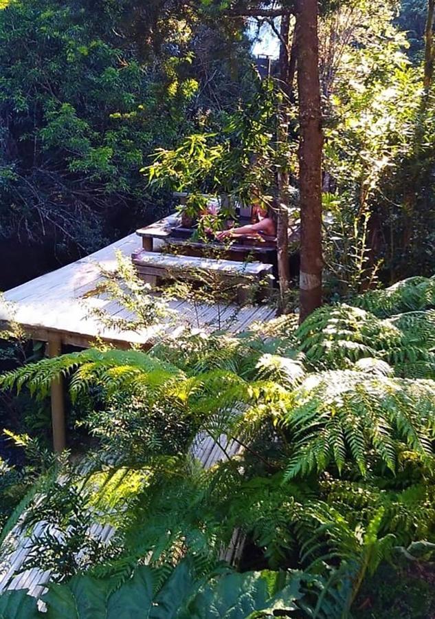 Cabanas Los Cantos Del Chucao ปูแอร์โตบารัส ภายนอก รูปภาพ