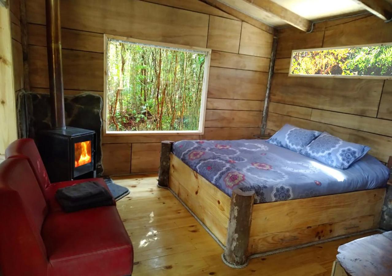 Cabanas Los Cantos Del Chucao ปูแอร์โตบารัส ภายนอก รูปภาพ