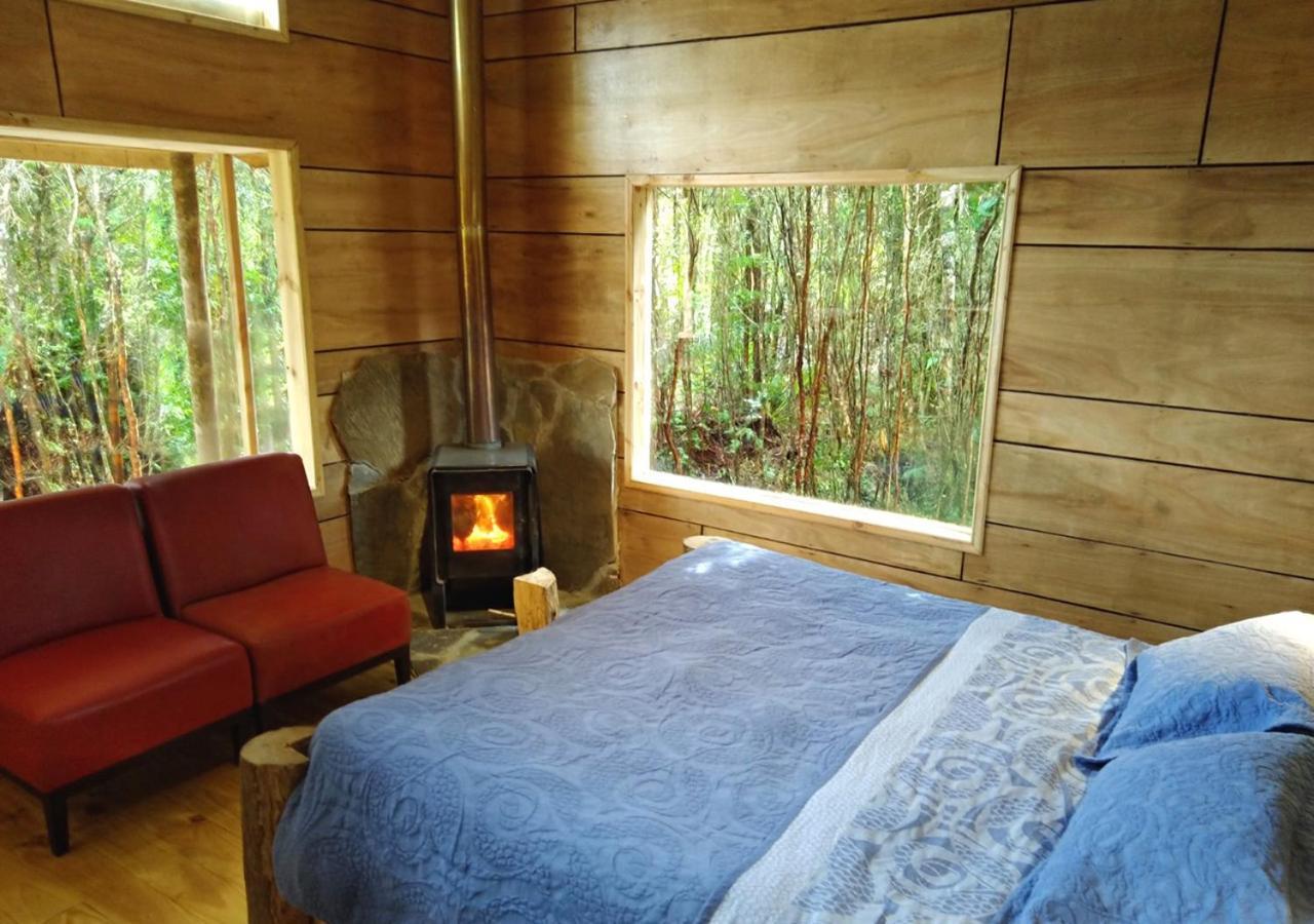 Cabanas Los Cantos Del Chucao ปูแอร์โตบารัส ภายนอก รูปภาพ