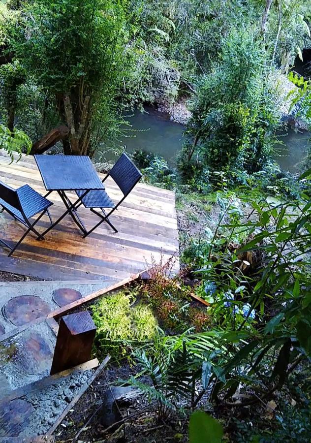 Cabanas Los Cantos Del Chucao ปูแอร์โตบารัส ภายนอก รูปภาพ