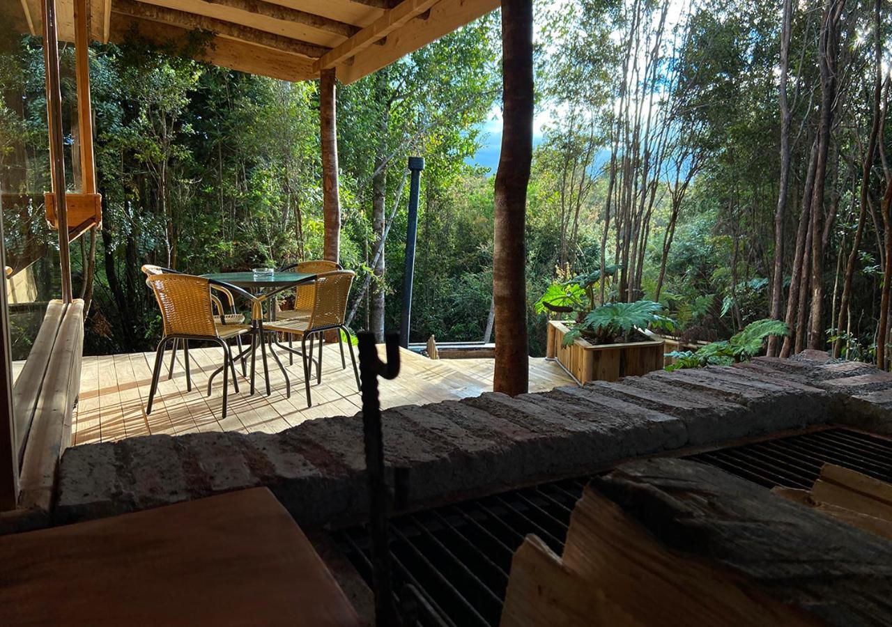 Cabanas Los Cantos Del Chucao ปูแอร์โตบารัส ภายนอก รูปภาพ