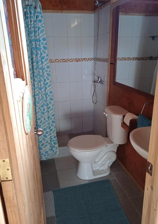 Cabanas Los Cantos Del Chucao ปูแอร์โตบารัส ภายนอก รูปภาพ