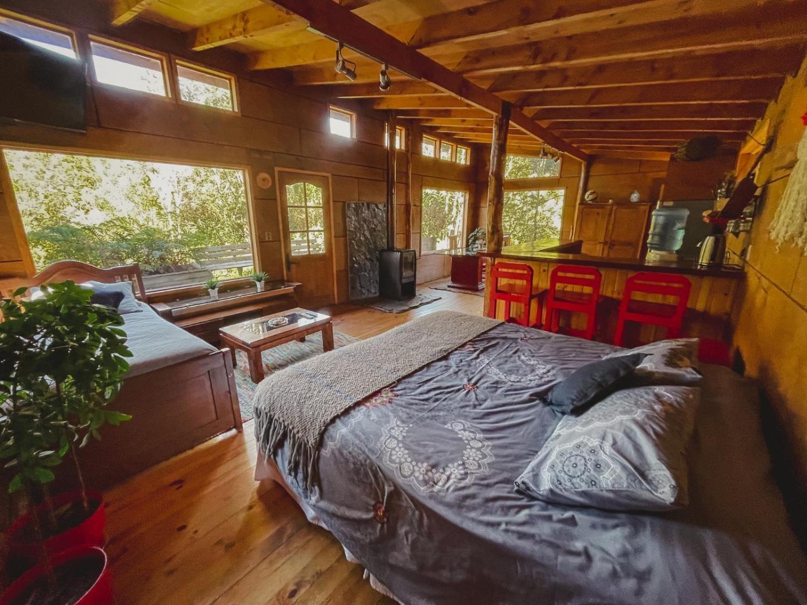 Cabanas Los Cantos Del Chucao ปูแอร์โตบารัส ภายนอก รูปภาพ