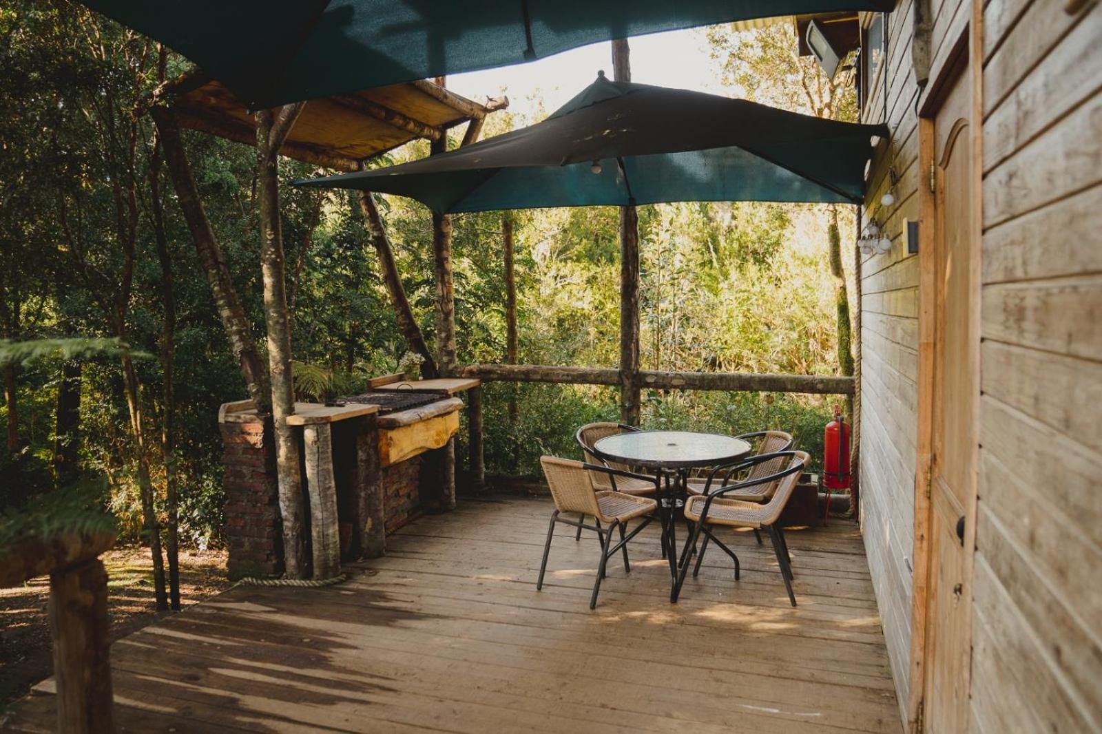 Cabanas Los Cantos Del Chucao ปูแอร์โตบารัส ภายนอก รูปภาพ
