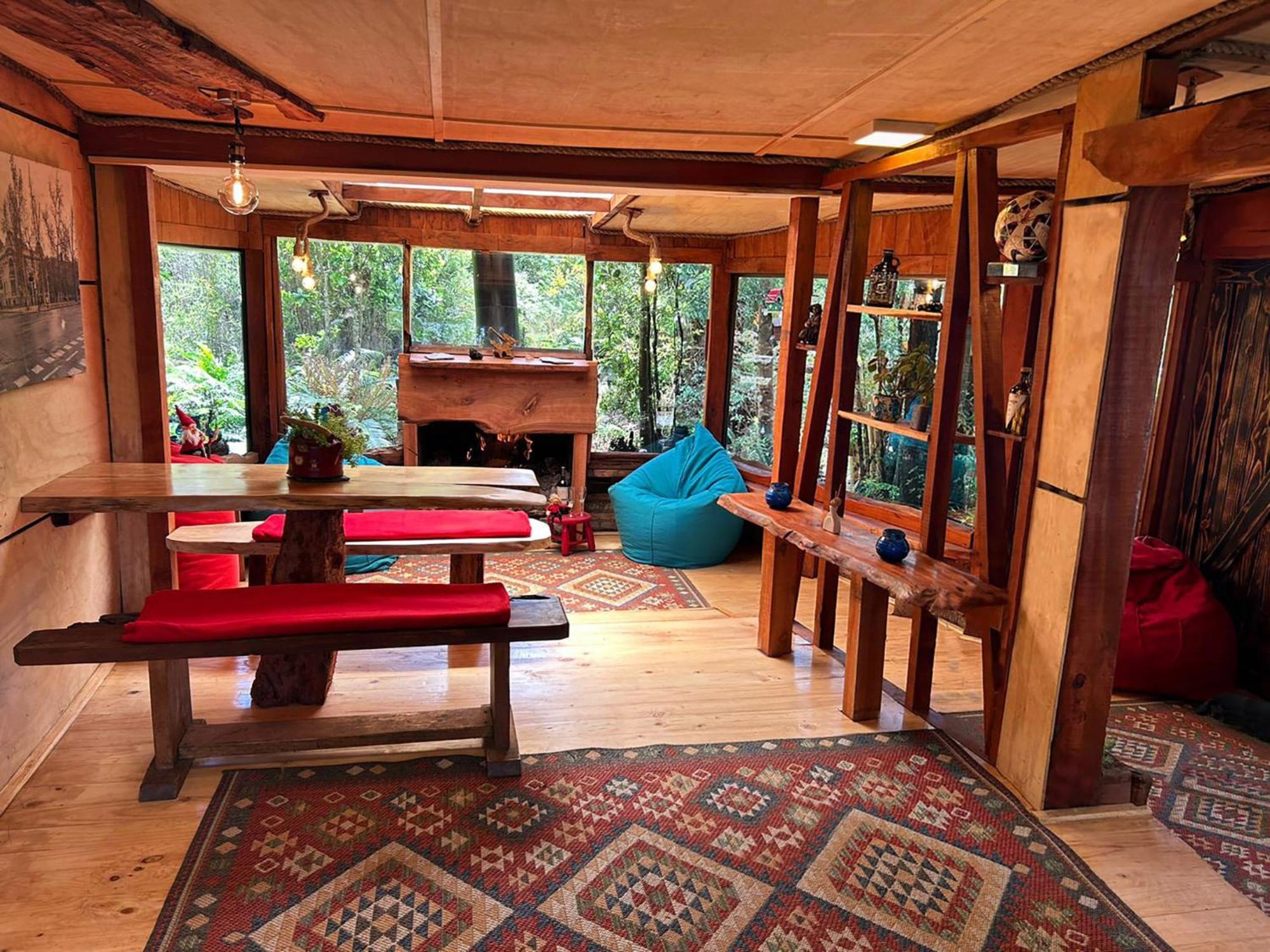 Cabanas Los Cantos Del Chucao ปูแอร์โตบารัส ภายนอก รูปภาพ