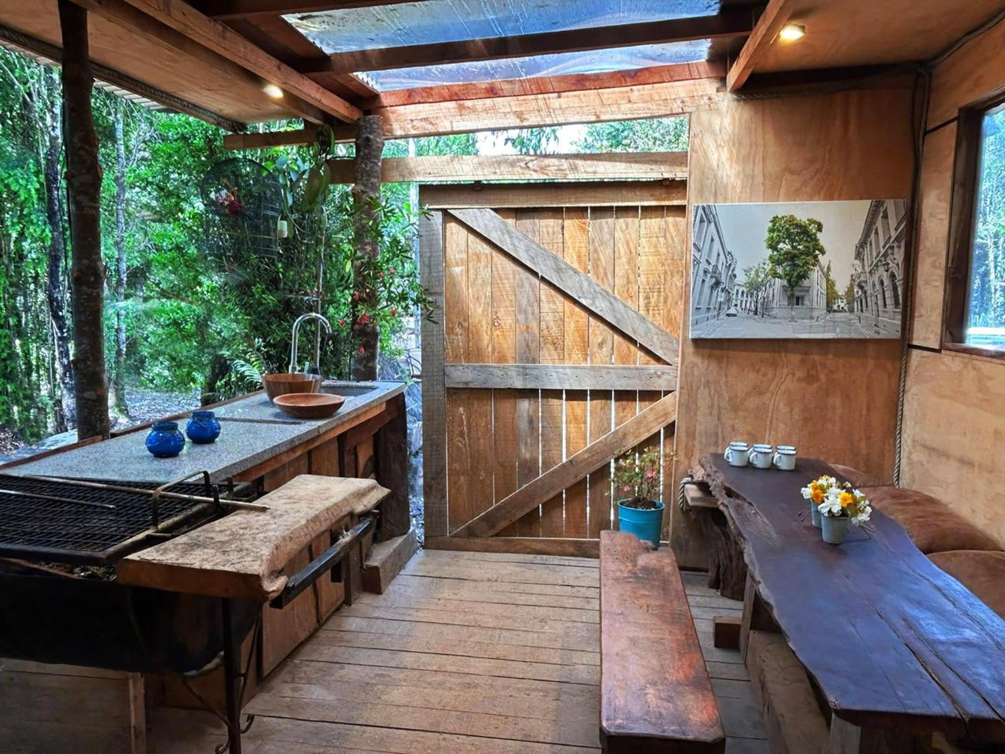 Cabanas Los Cantos Del Chucao ปูแอร์โตบารัส ภายนอก รูปภาพ